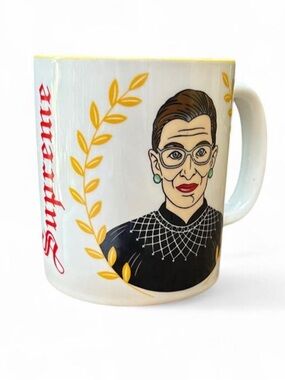White Ceramic RBG Mug
